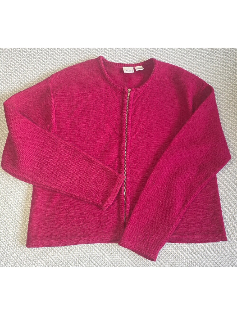 Women's 100% wool cardigan size large